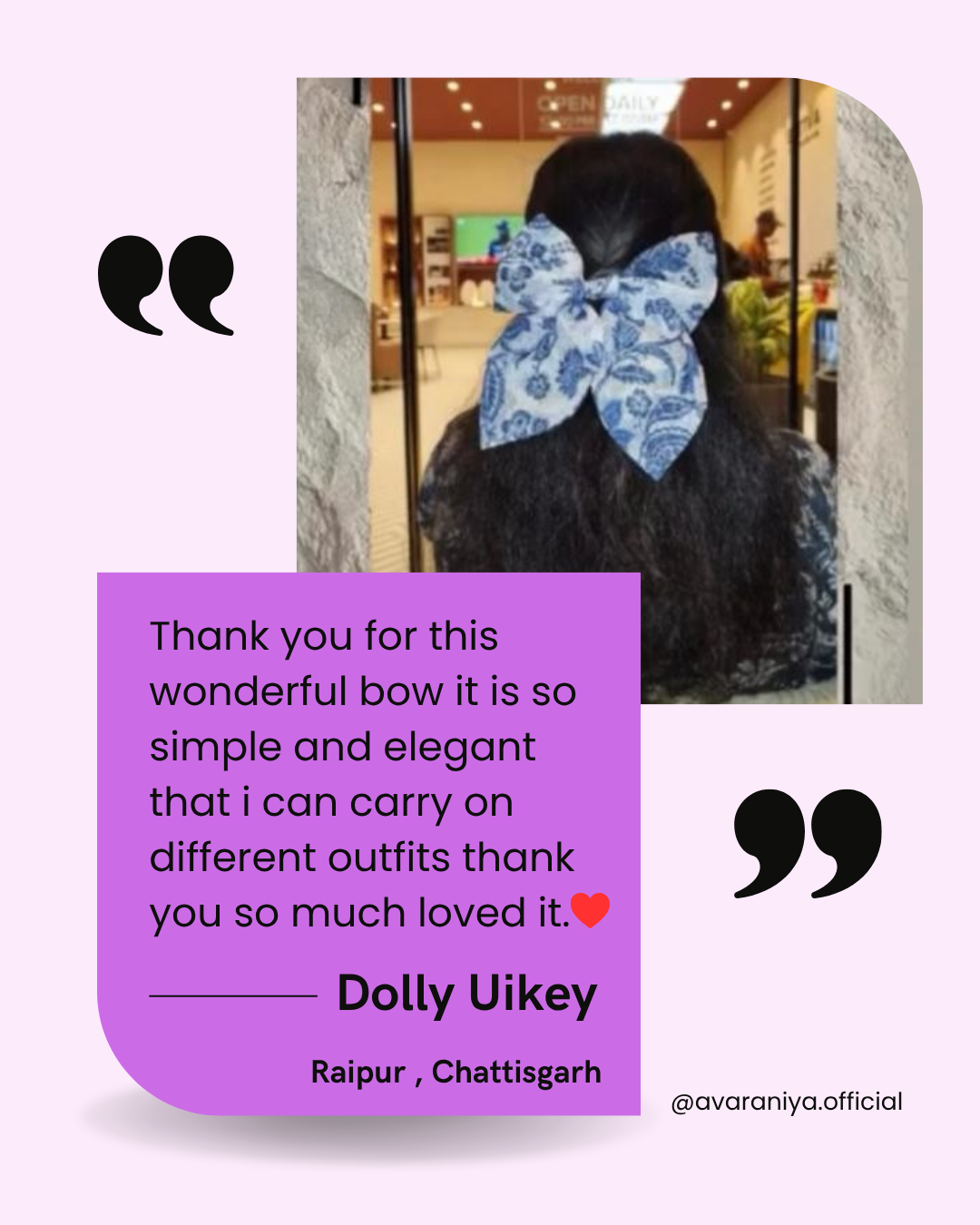 Customer Testimonial