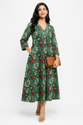 Green Anarkali Kurti