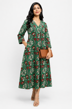 Green Anarkali Kurti