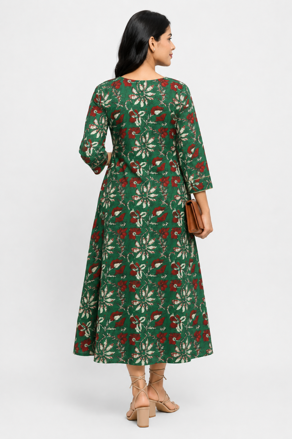 Green Anarkali Kurti