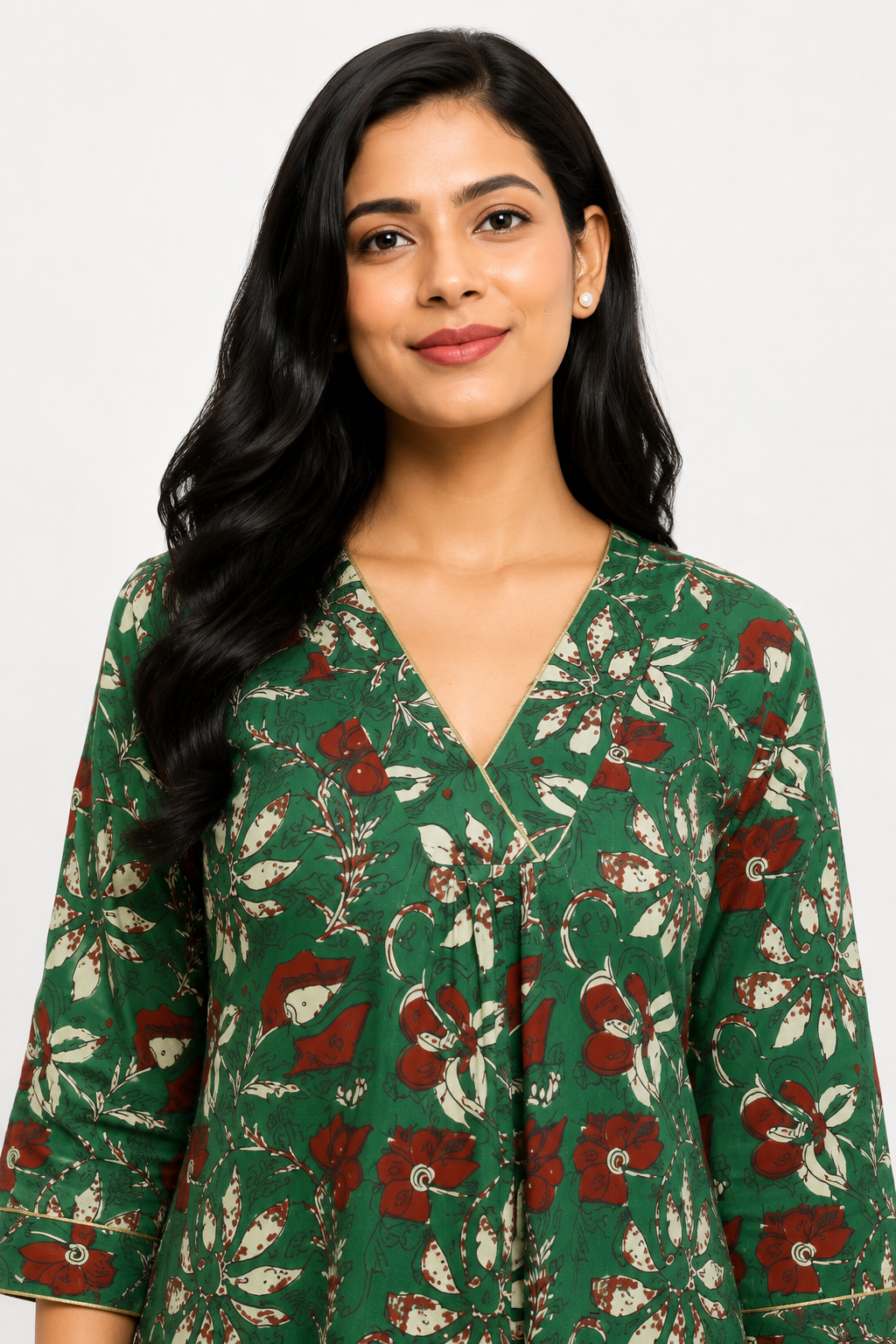 Green Anarkali Kurti