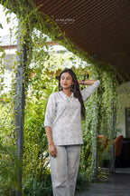 Printed Cotton Short Kurti