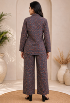 avAraNIya® Pure Cotton Ajrakh Co-ord Set
