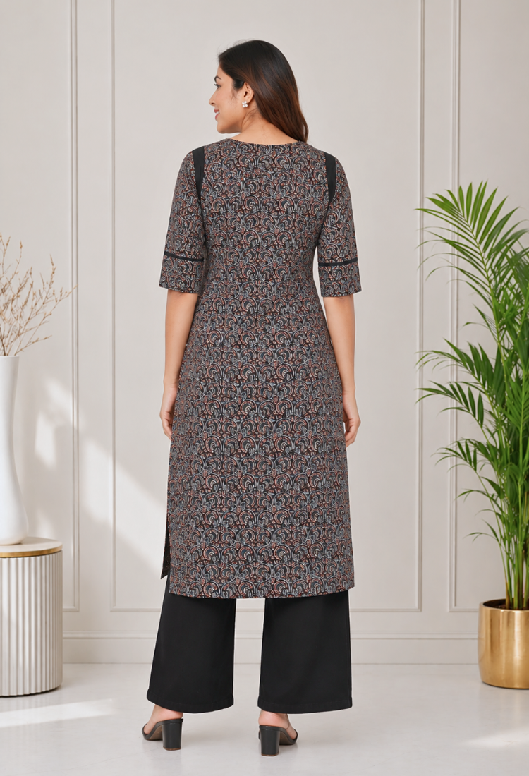 Kalamkari Cotton Kurti