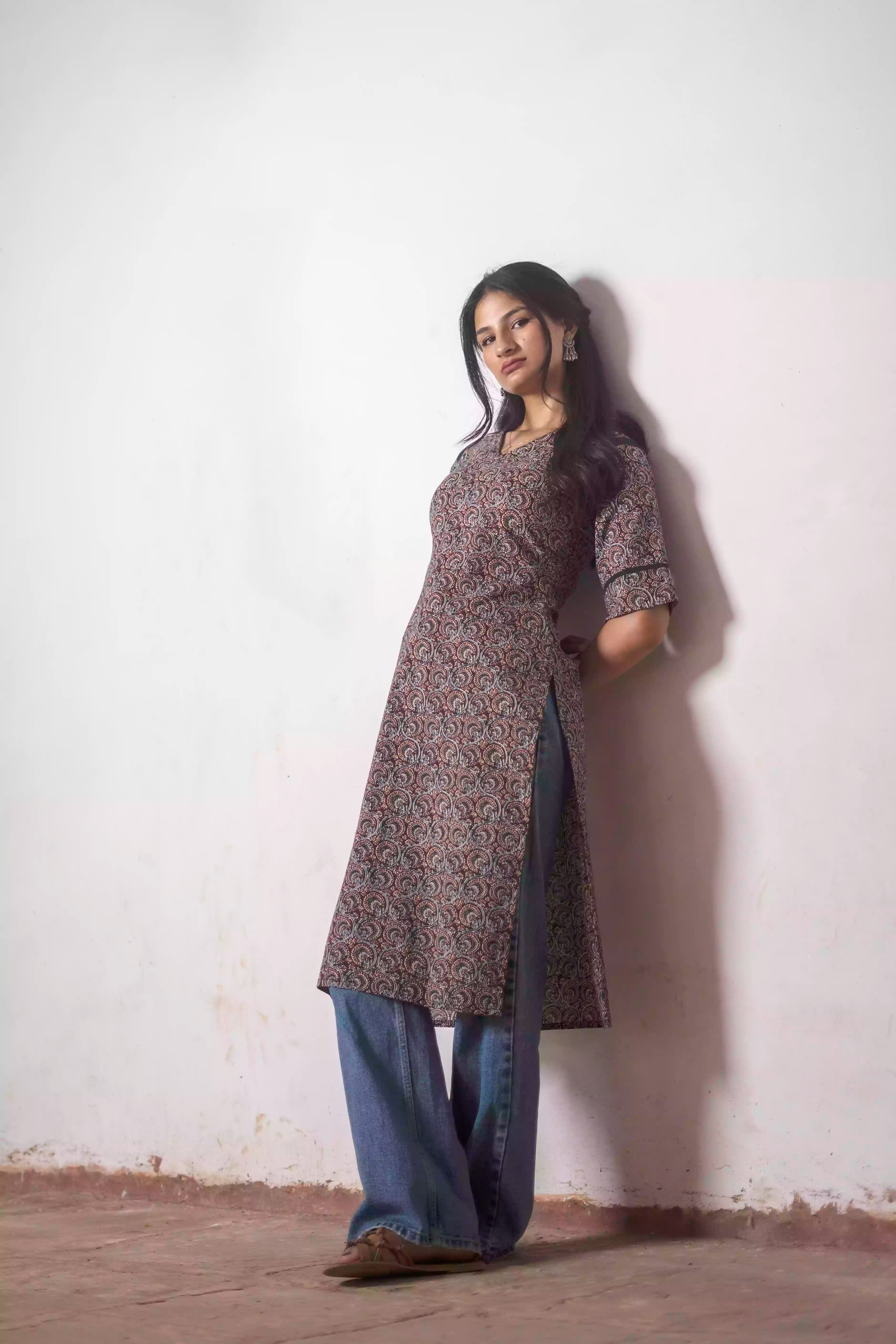 Kalamkari Cotton Kurti